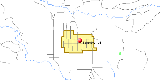 Map of Torrey, UT
