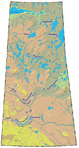 Saskatchewan map