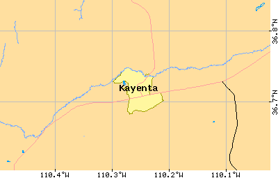 map of Kayenta