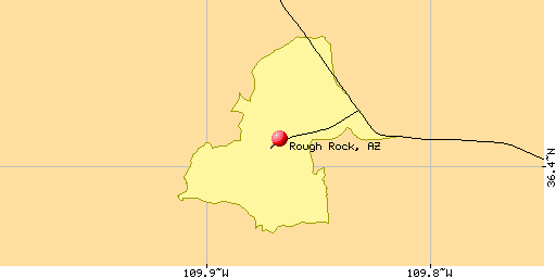 map of RoughRock